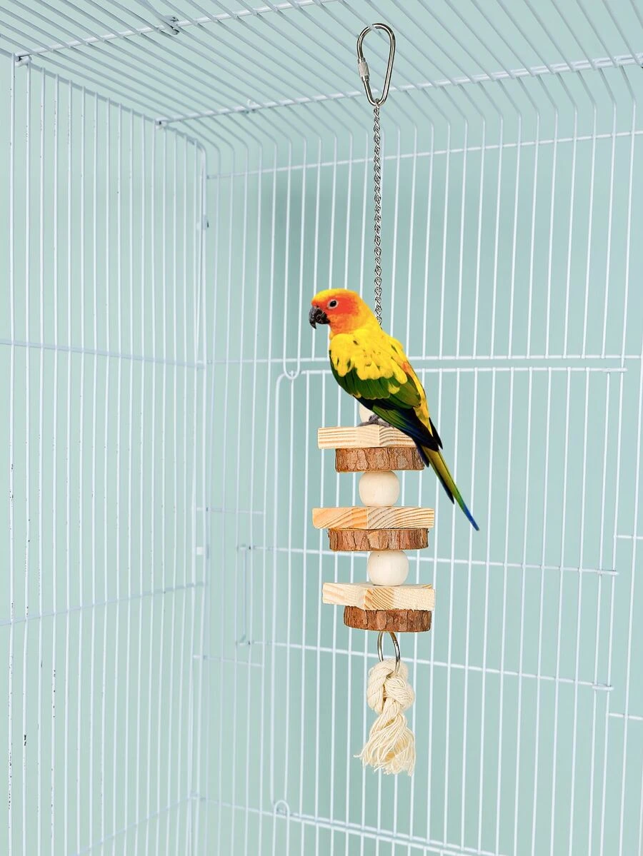 Juguete con diseño de cuenta colgante pájaro - Multicolor - Ver 1