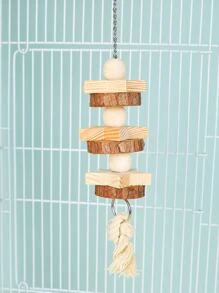 Juguete con diseño de cuenta colgante pájaro - Multicolor - Ver 2