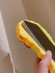 Funny 1pc Colorful Full Coverage Silicone Rubber Case For Clown/Pig Design - Multicolor - View 3