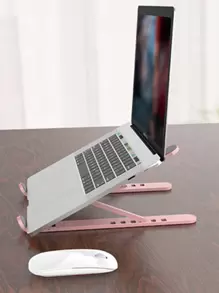 1入組可折疊書桌電腦支架,電腦支架 - 粉色 - 查看 2