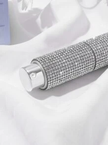 1Pc Chai xịt nước hoa trang trí bằng đá Rhinestone Chai xịt nước hoa có thể nạp lại Mini rỗng khi đi du lịch, Phòng khách Nhà Phòng ngủ Phòng tắm Trang trí nhà, Đồ dùng du lịch, Đám cưới, Tiệc tùng, Sinh nhật, Quà tặng cho Nam giới Bố mẹ Bạn bè, Năm mới, Phụ kiện, Quà tặng vui nhộn - Bạc - Xem 5