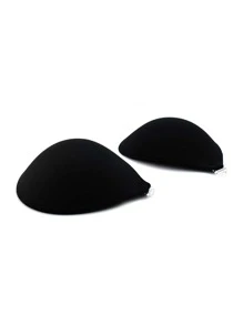 Women's Solid Color Silicone Adhesive Bra, Thickened Breast Petals, Push-Up Nipple Covers,Mango-Shaped Bra, Lingerie & Pasties,Bra,Sticky Bra,Lingerie,Strapless Bra,Push Up Bra,Lingerie For Women,Bra For Women,Backless Bra, Suitable For Formal Dresses, Dates, Wedding, Travel, Vacation, Holiday, Festival, Bride, Spring,Black - Black - View 6