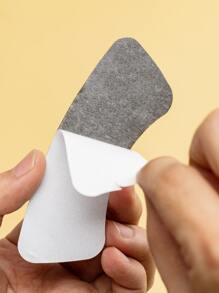 1pair Minimalist Heel Cushion Pads - Brown - View 3