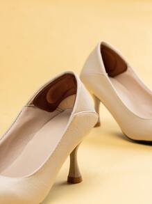 1pair Minimalist Heel Cushion Pads - Brown - View 7