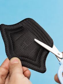 1pair Minimalist Heel Cushion Pads - Black - View 6