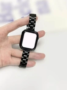 Dải đồng màu tương thích với Apple Watch - màu đen - Xem 3