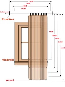 1pc Leaf Embroidered Sheer Curtain, Modern Fabric Single Panel Sheer Curtain For Home - Multicolor - View 8