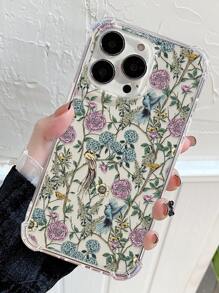 เคส โทรศัพท์ ลาย ดอกไม้ - มัลติคัลเลอร์ - ดู 1