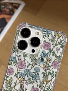 เคส โทรศัพท์ ลาย ดอกไม้ - มัลติคัลเลอร์ - ดู 3