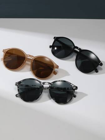 3副圓框太陽鏡