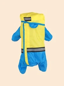 Chubasquero bicolor para mascotas - Multicolor - Ver 3