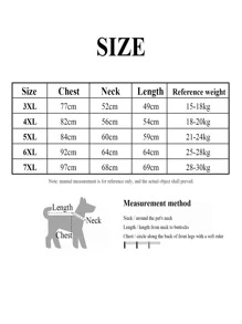 Chubasquero bicolor para mascotas - Multicolor - Ver 6