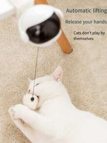 1 đồ chơi thú cưng tương tác nâng tự động bằng điện - Đen và trắng - Xem 6