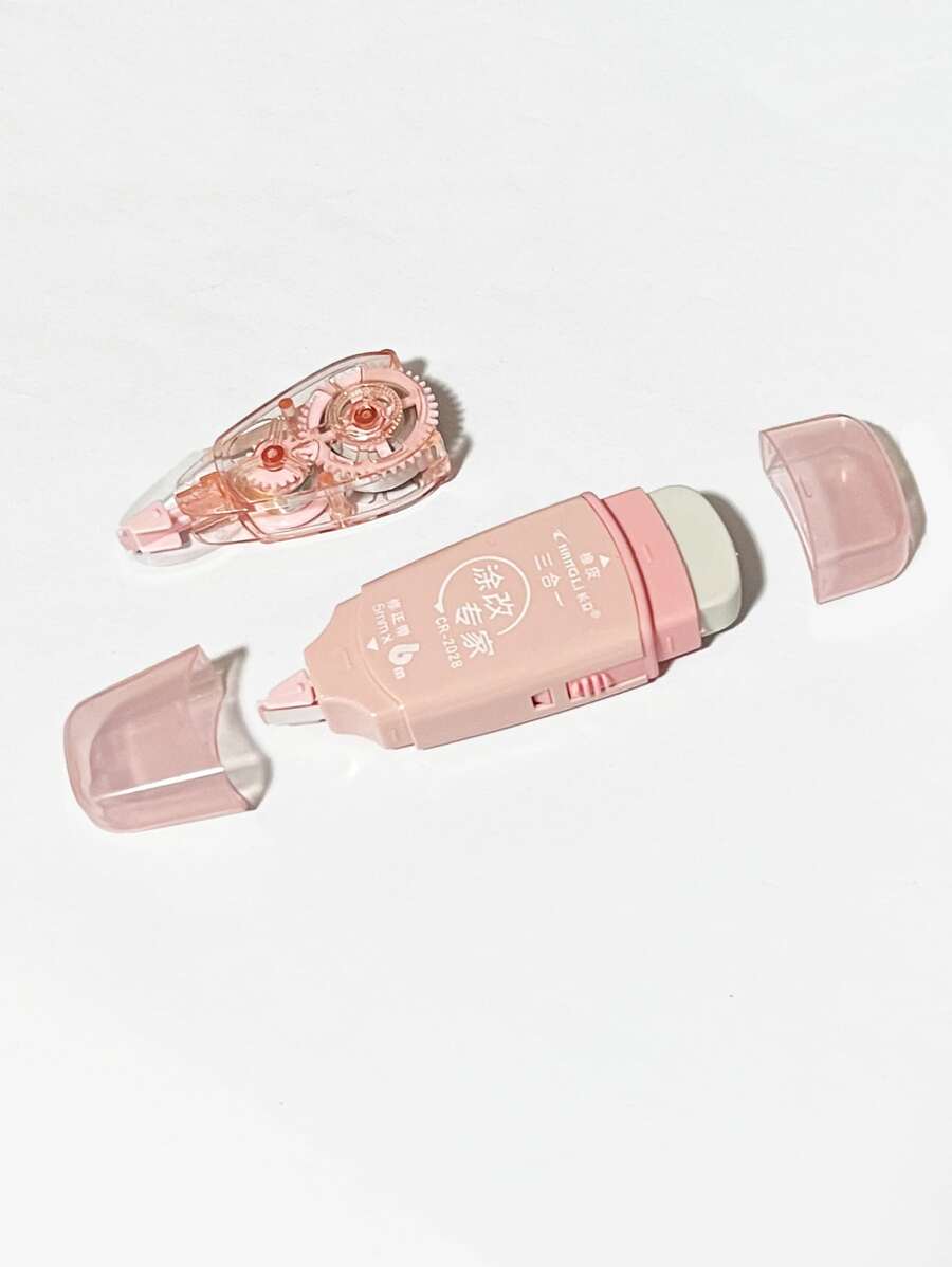 1set Multifunction Correction Tape With Filler