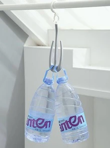 1pc Random Color Shoes Hanger, Modern Easy Turn 360 Double Hook Design Multifunctional Shoes Hanger - Multicolor - View 7