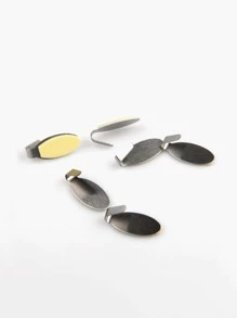 6 piezas gancho de pared de acero inoxidable