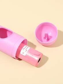 個收納容器 + 3 個尿布袋，45 件（每袋 30x22 公分），易於攜帶和清潔 - 粉色 - 查看 4