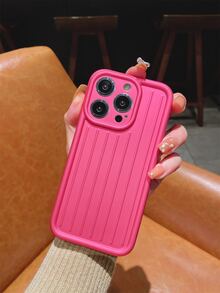 Vỏ điện thoại họa tiết - Màu Hồng Tươi - Xem 3