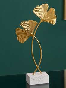 1pc Ginkgo Biloba Design Decoration Craft - Multicolor - View 3