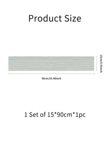 1入組木紋防水自黏式地板貼紙 - 彩色 - 查看 7