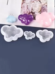 1 个云形 DIY 硅胶模具