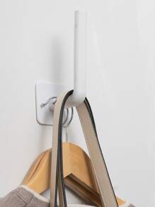 2入組多功能圍巾收納架 - 白色 - 查看 6