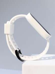 男士LED展示防水電子錶 - 白色 - 查看 2