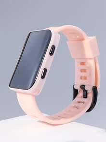 LED Digital Watch - Pink - View 2