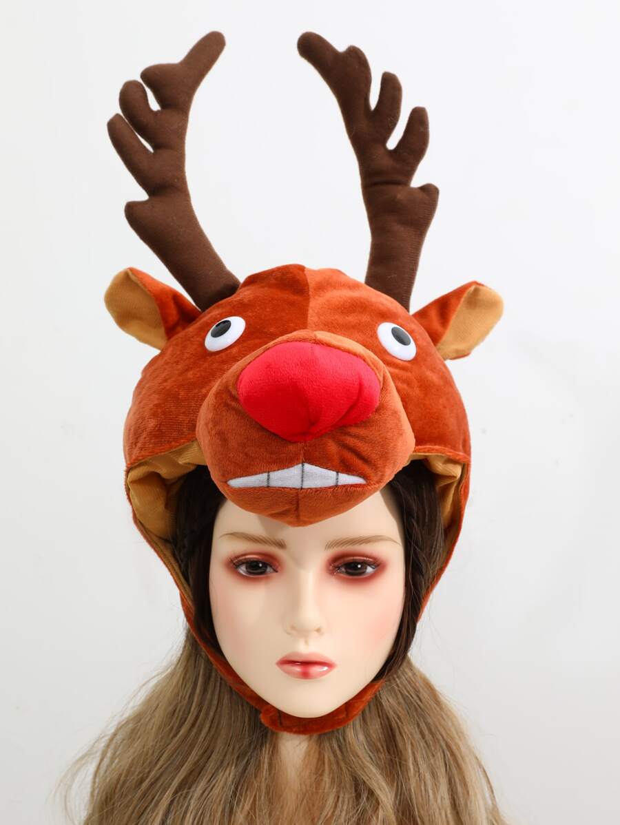 Disfraz alce cabeza - Multicolor - Ver 1