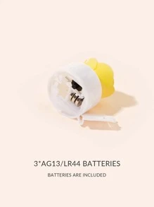 1 pieza Luz de la decoración en forma de flor - Amarillo - Ver 4