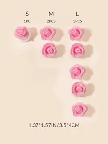 1pc Flower Shaped Decoration Light - Yellow - View 3