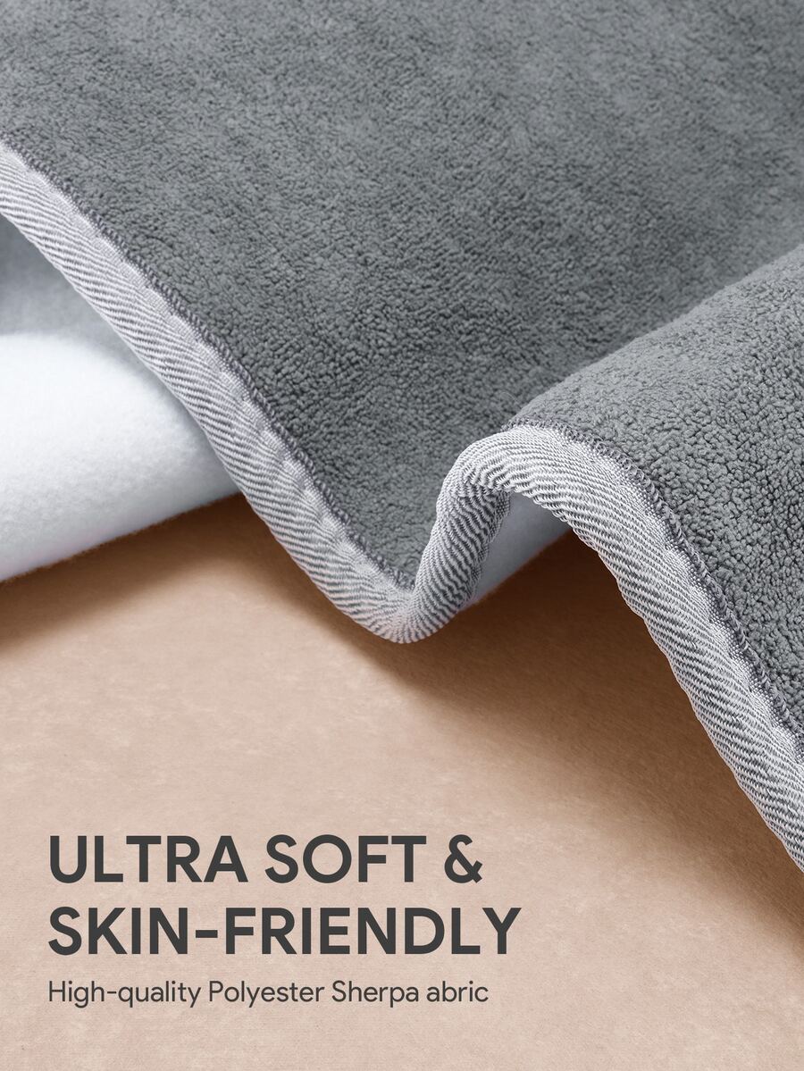 JMMO Heated Mattress Pad,Electric Heated Blanket EU Plug Christmas