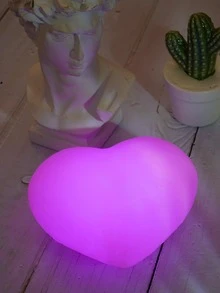 Luz de la decoración con diseño de corazón - Multicolor - Ver 5