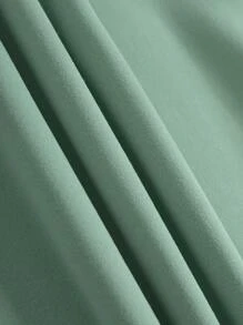 Hombres Capucha térmica con cordón - verde menta - Ver 4