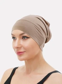 Solid Head Wrap - Khaki - View 2