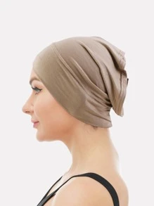Solid Head Wrap - Khaki - View 3