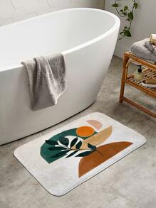 Thảm nhà tắm họa tiết chiếc lá - Nhiều màu - Xem 1