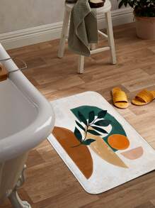 Thảm nhà tắm họa tiết chiếc lá - Nhiều màu - Xem 3