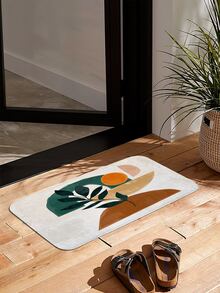 Thảm nhà tắm họa tiết chiếc lá - Nhiều màu - Xem 4