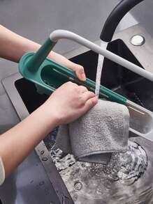 1入組可擴展收納瀝水籃 - 綠色 - 查看 4