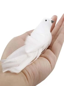 6入組聖誕鴿子設計花園裝飾工藝