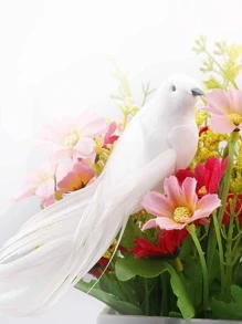 6入組聖誕鴿子設計花園裝飾工藝