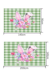 1 pieza Mantel con estampado floral - Multicolor - Ver 2