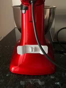 4pcs Household Appliances Cable Organizing Hub, Simple Wire Storage & Management, Kitchen Cord Winder, Soft Cable Fastener & Concealer - White - View 6