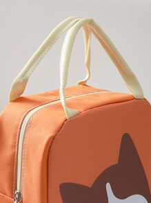 1pc Cartoon Dog Print Lunch Bag - Multicolor - View 2