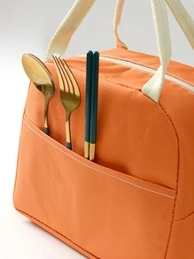 1pc Cartoon Dog Print Lunch Bag - Multicolor - View 4