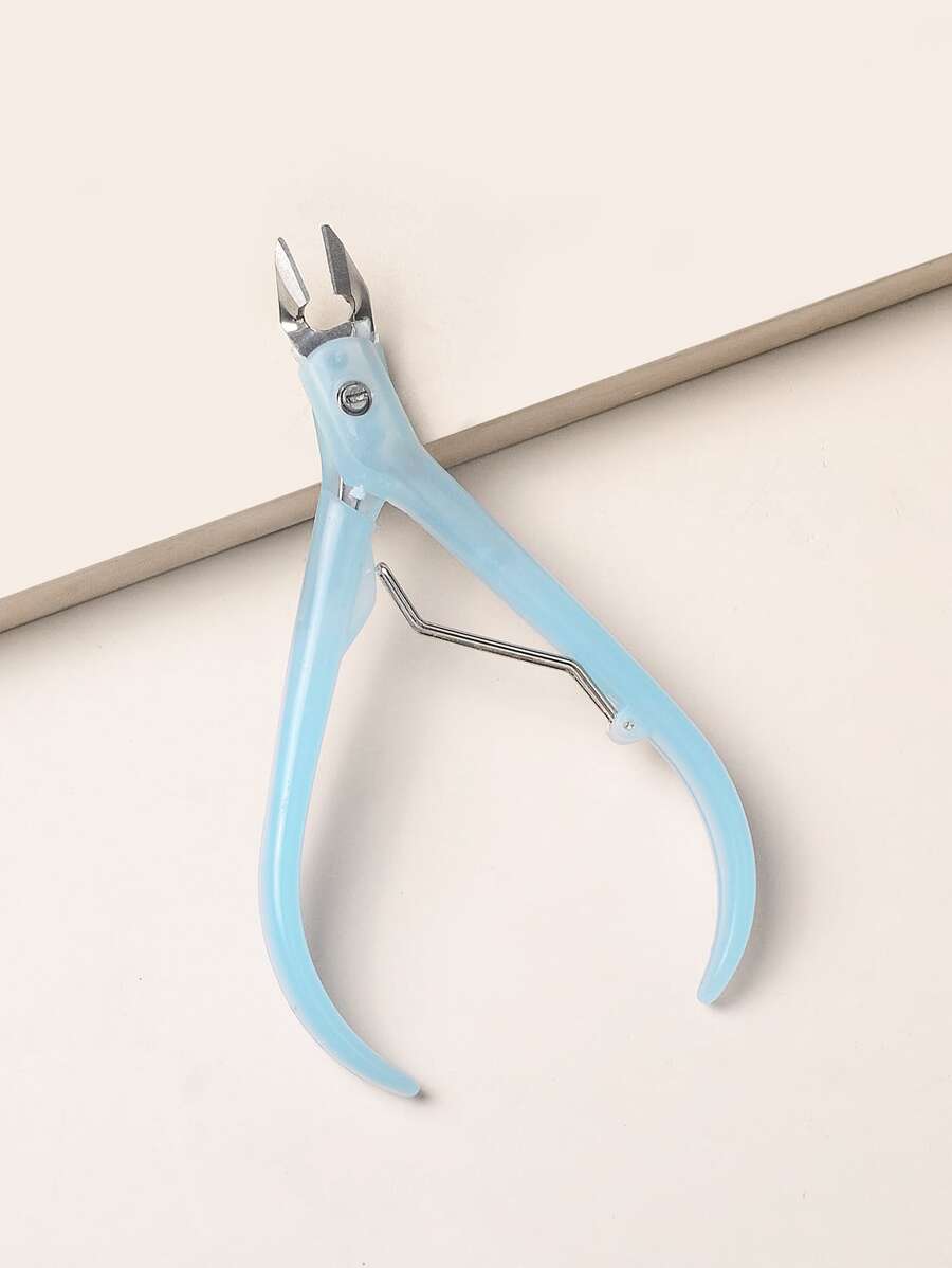 1入組不銹鋼指甲刀適用於厚指甲和向內生長趾甲片脚趾甲修建工具適合男士女士老年人鋒利曲綫專業修腳工具