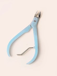 1入組不銹鋼指甲刀適用於厚指甲和向內生長趾甲片脚趾甲修建工具適合男士女士老年人鋒利曲綫專業修腳工具