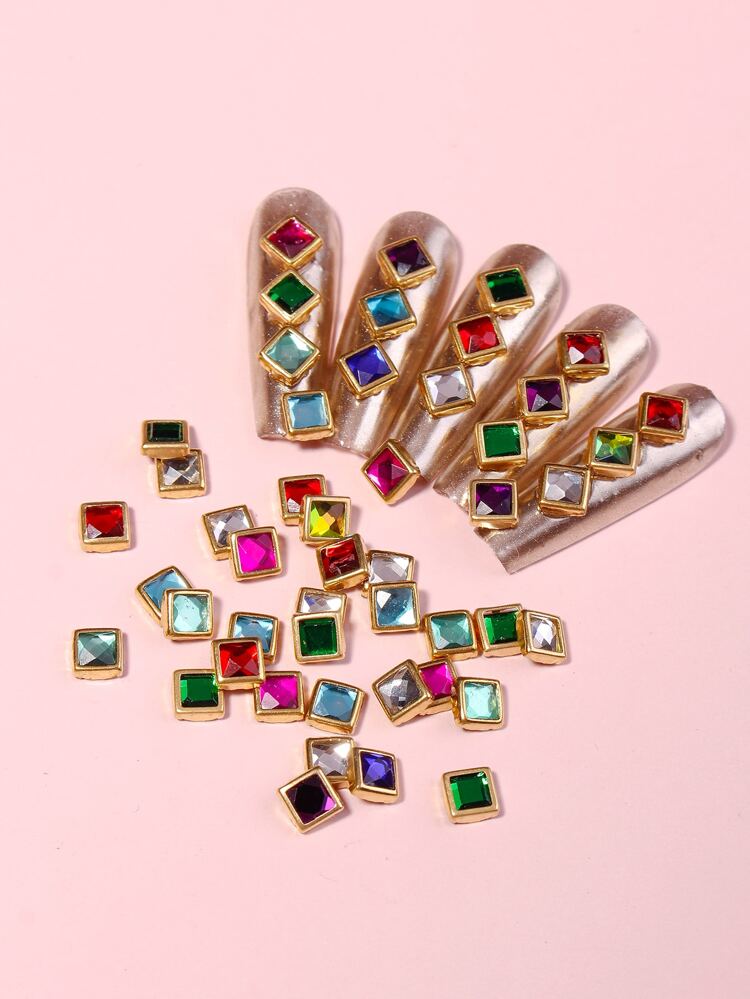 Upgrade Your Look With 1Pack 3D Rhinestone Design Nail Art Decoration For Women And Girls Diy Nail Charms Nail Gems Nail Supplies Nails