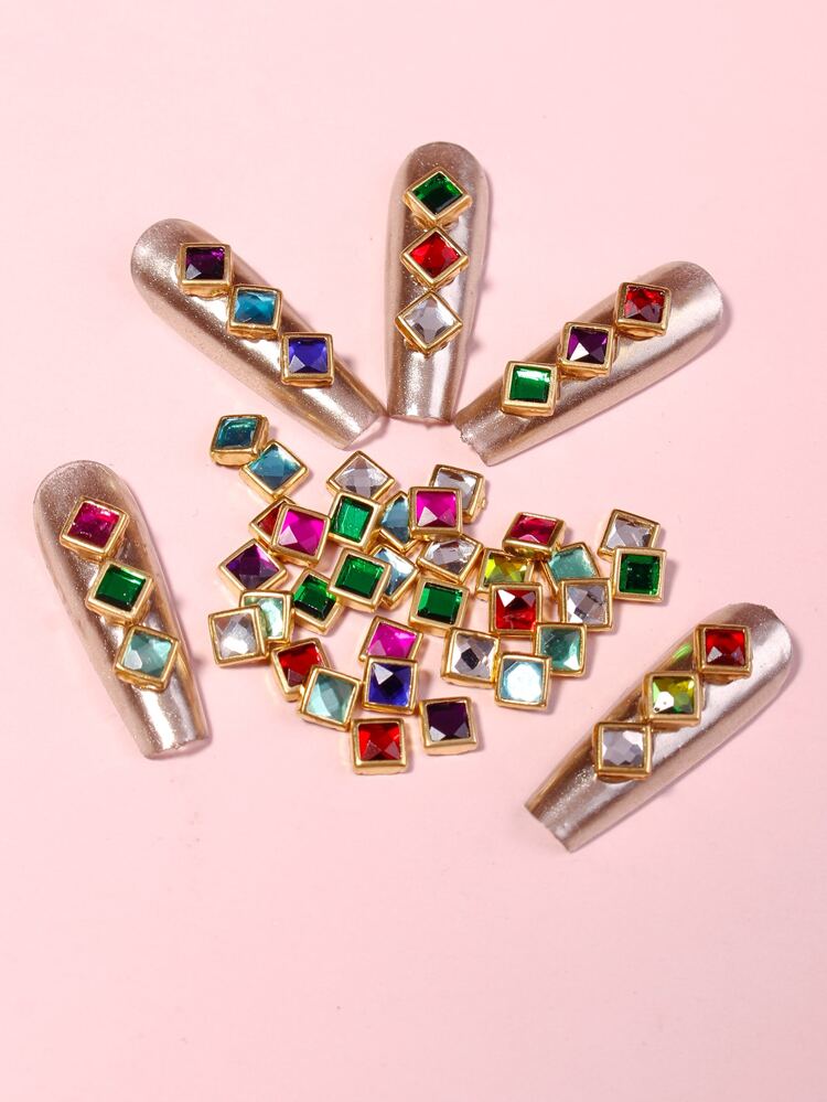 Upgrade Your Look With 1Pack 3D Rhinestone Design Nail Art Decoration For Women And Girls Diy Nail Charms Nail Gems Nail Supplies Nails